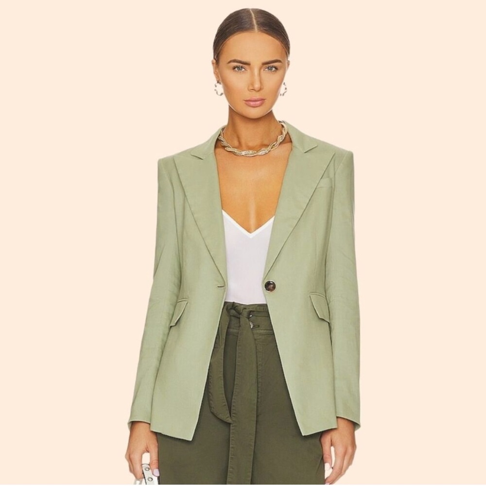 NWT VERONICA BEARD Sedgwick Dickey Jacket, Washed Sage SOLD OUT—size 4